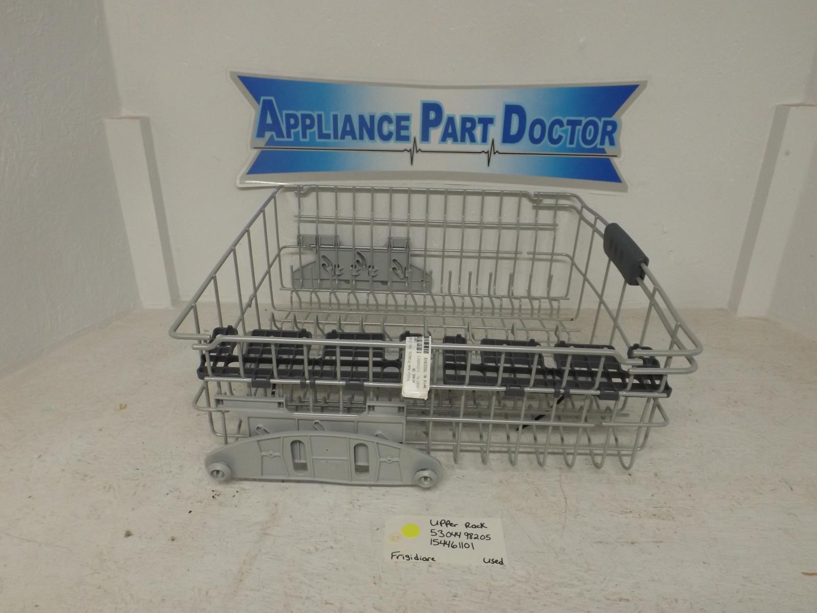 Frigidaire Dishwasher 5304498205 154461101 Upper Dish Rack Used Frigidaire Dishwasher 5304498205 154461101 Upper Dish Rack Used